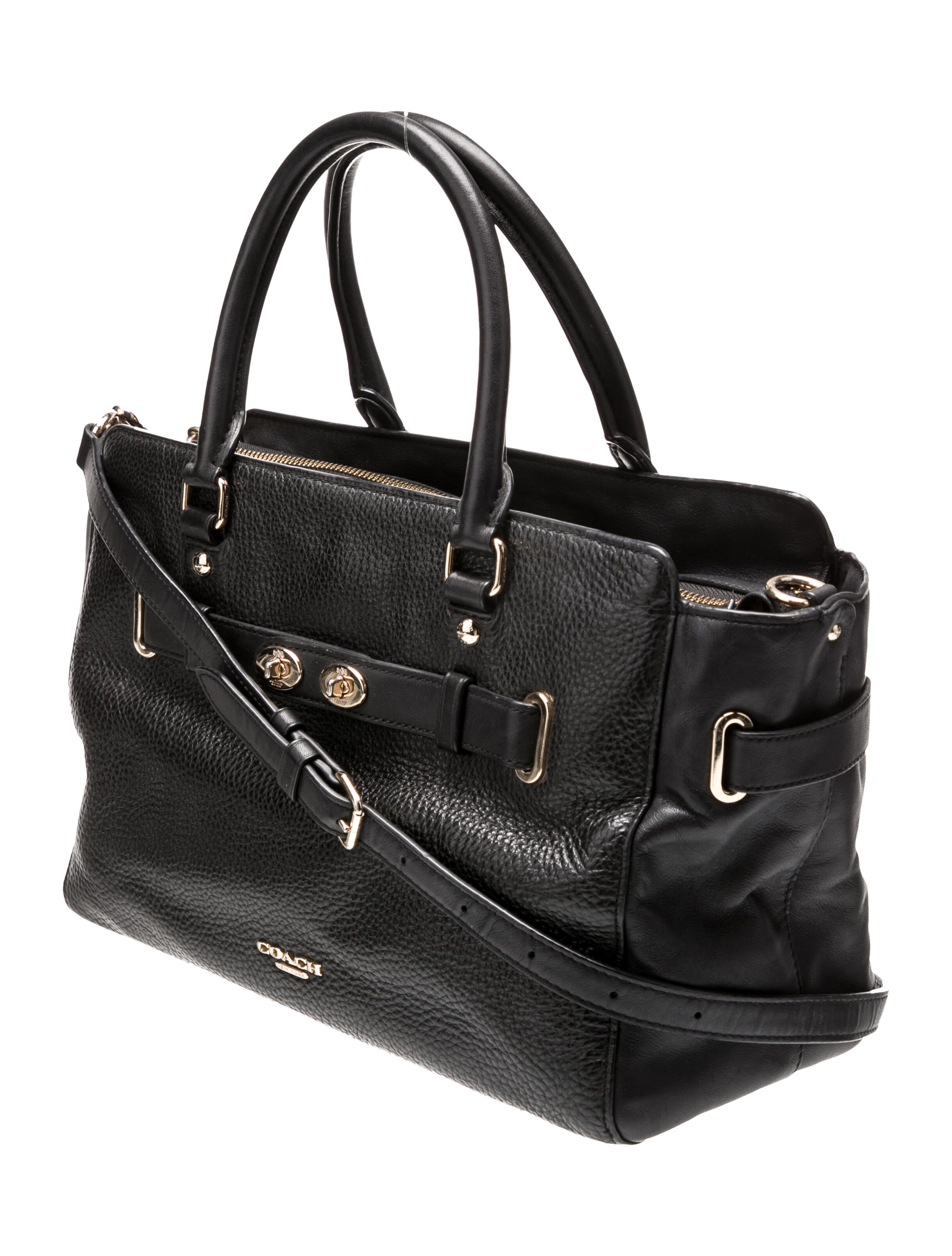 Coach Leather Shoulder Bag